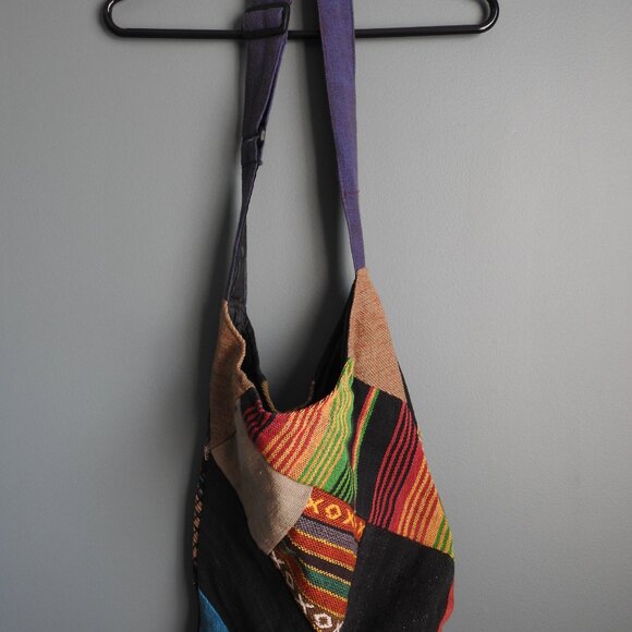 Yakiyak Colorful Handmade Bohemian Gypsy Shoulder Crossbody Bag - Picture 2 of 11